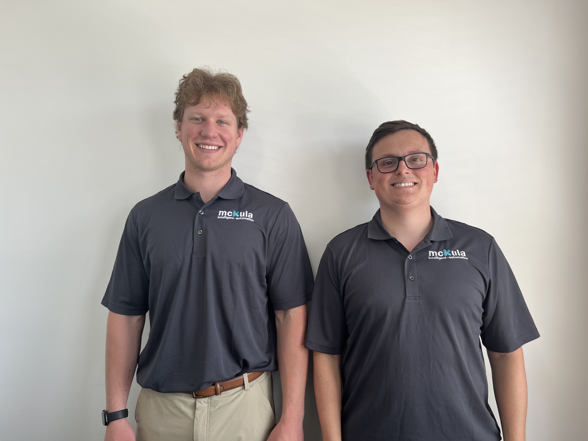 Aidan Shephard Jr. and Alex Gibala, developers at McKula